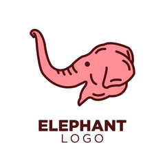 simple and modern Elephant logo or icon sign versatile for every needed
company or business