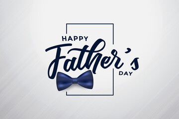 modern happy fathers day attractive background design