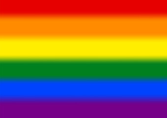 Colorful background of LGBT rainbow flag