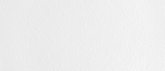 Wide image, White cement, concrete wall texture for background, Empty space. White Paper Texture.