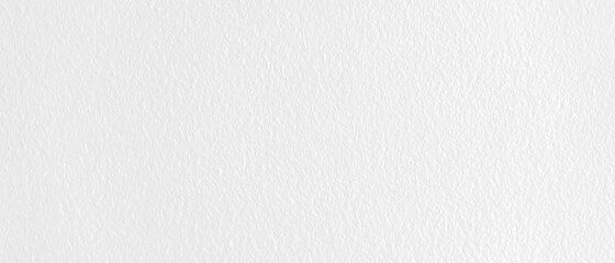 Wide image, White cement, concrete wall texture for background, Empty space. White Paper Texture.