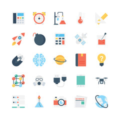 Science and Technology Vector Icons 3