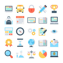 
Education Colored Vector Icons 3
