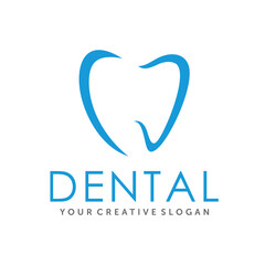 Dental Logo, Dental Care Logo Vector