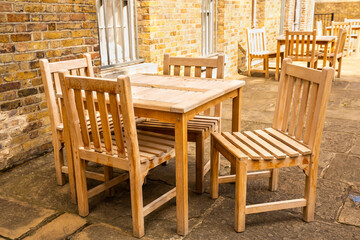 Outdoor cafe