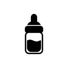 Feeding Bottle Icon Vector Illustration