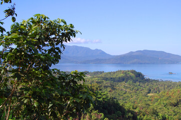 Buenavista daytime nature outdoor scenic view of mountain,seas, and trees
