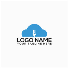 Zip Cloud Logo Design