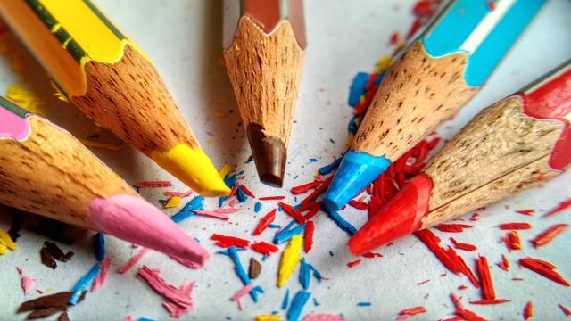 colored pencils 