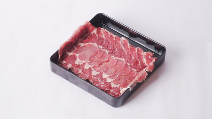 raw beef steak