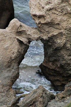 natural stone arch