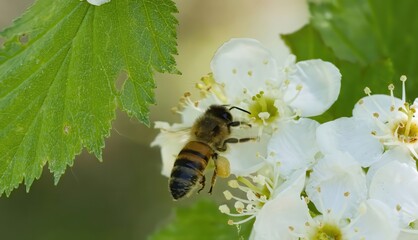 bee on a flower