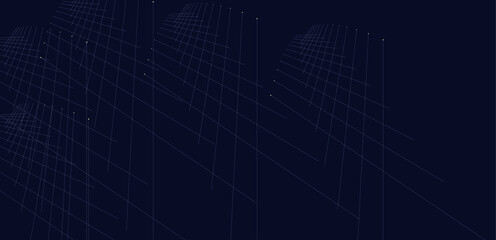 abstract blue background with lines