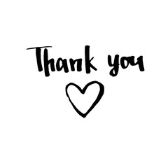 Handwritten vector words "Thank you for your order". Overlay text for poster, e-commerce, textile, blog, billboard.