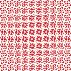 abstract flower pattern. pink and white vector background. Geometric flower ornament.