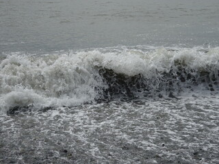 sea waves on the beach