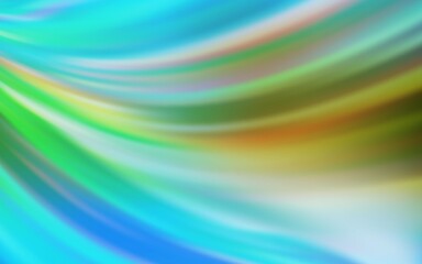 Light Blue, Green vector colorful blur backdrop.