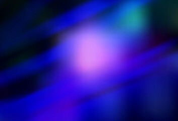 Dark Pink, Blue vector blurred and colored pattern.