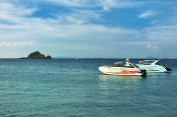 Fototapeta premium speedboat thailand