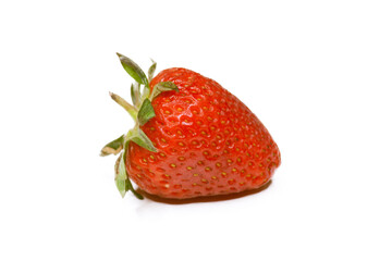 Strawberry isolated on a white