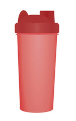 Protein shaker isolated. vector illustration