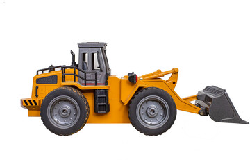 Toy model of a bulldozer 