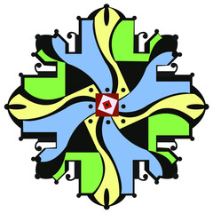 abstract vector pattern