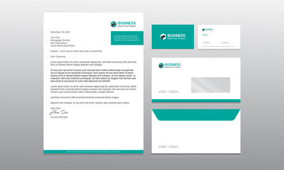 Vector creative business card template.squares, round, waves for business, technology. Simple and clean design with a logo.Creative layout corporate identity 