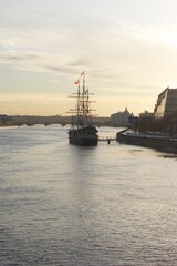 Obraz premium Sunset St.Petersburg