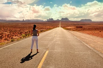 Rolgordijnen Monument Valley Route © kravka