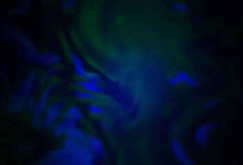 Dark BLUE vector blurred shine abstract texture.