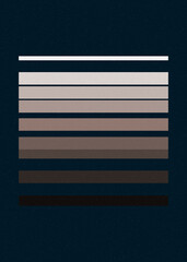 Crossing lines generativeart style colorful logo illustration