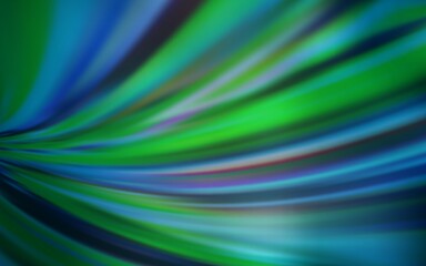 Light BLUE vector blurred shine abstract template.