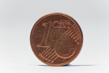 1 cent Euro coin heads