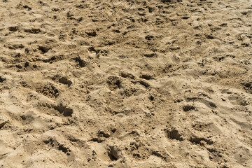 Beachvolleyball Sand