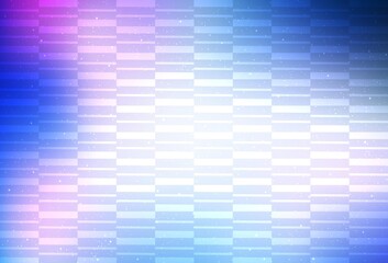 Light Pink, Blue vector pattern with sharp lines.