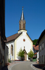 kirche in marienthal
