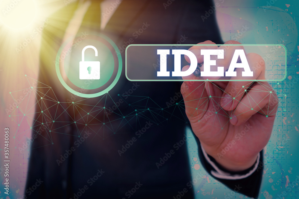 Poster text sign showing idea. business photo showcasing impression that tries to portray the overarching s