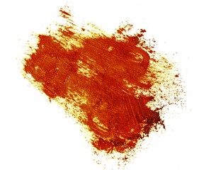 Rotes Farbmuster Ölfarbe 