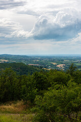 Fototapeta na wymiar Panorama sulle colline di Reggio Emilia