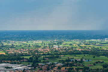 Panorama di Reggio Emilia dalle colline