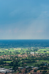 Panorama di Reggio Emilia dalle colline