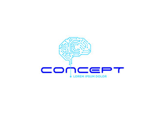 human brain technology logo 