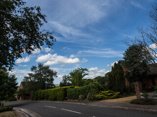 BLUE SKIES WHITE CLOUDS