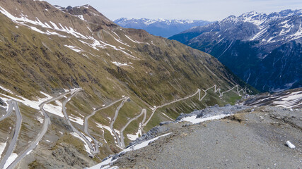 Tornanti di Passo Stelvio