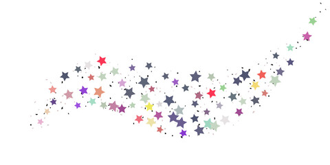 Confetti stars.