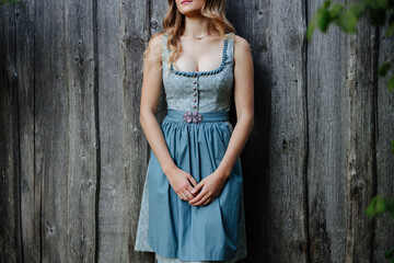 Traditional Bavarian dress called Dirndl