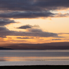 Sunrise over Morecambe Bay England