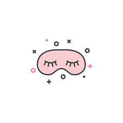 Cute simple flat icon. Vector illustration.