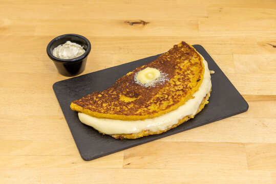 Image of Venezuelan corn cachapa